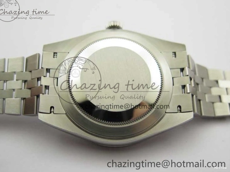 MiroTime 0101 SoftTouch DateJust 41 126334 ZF 1:1 Best Edition 904L Steel Silver Dial Stick Marker on Jubilee Bracelet A 2437